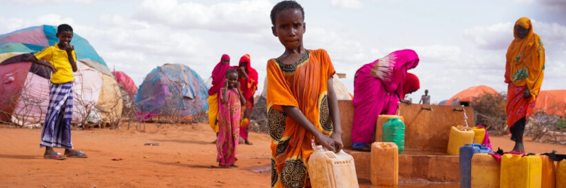 Children suffering dire drought across parts of Africa are ‘one disease away from catastrophe’ – warns UNICEF