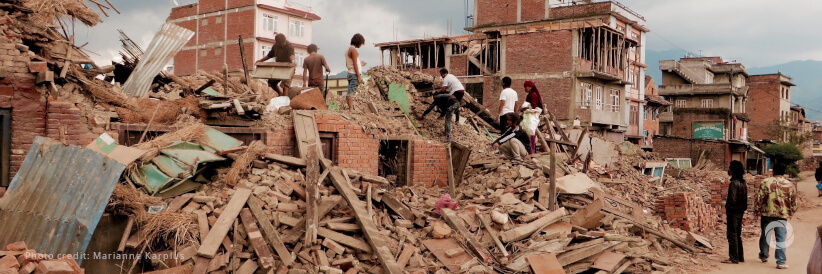 Islamic Relief to help Nepalese families struggling to survive winter cold after earthquake destroyed homes