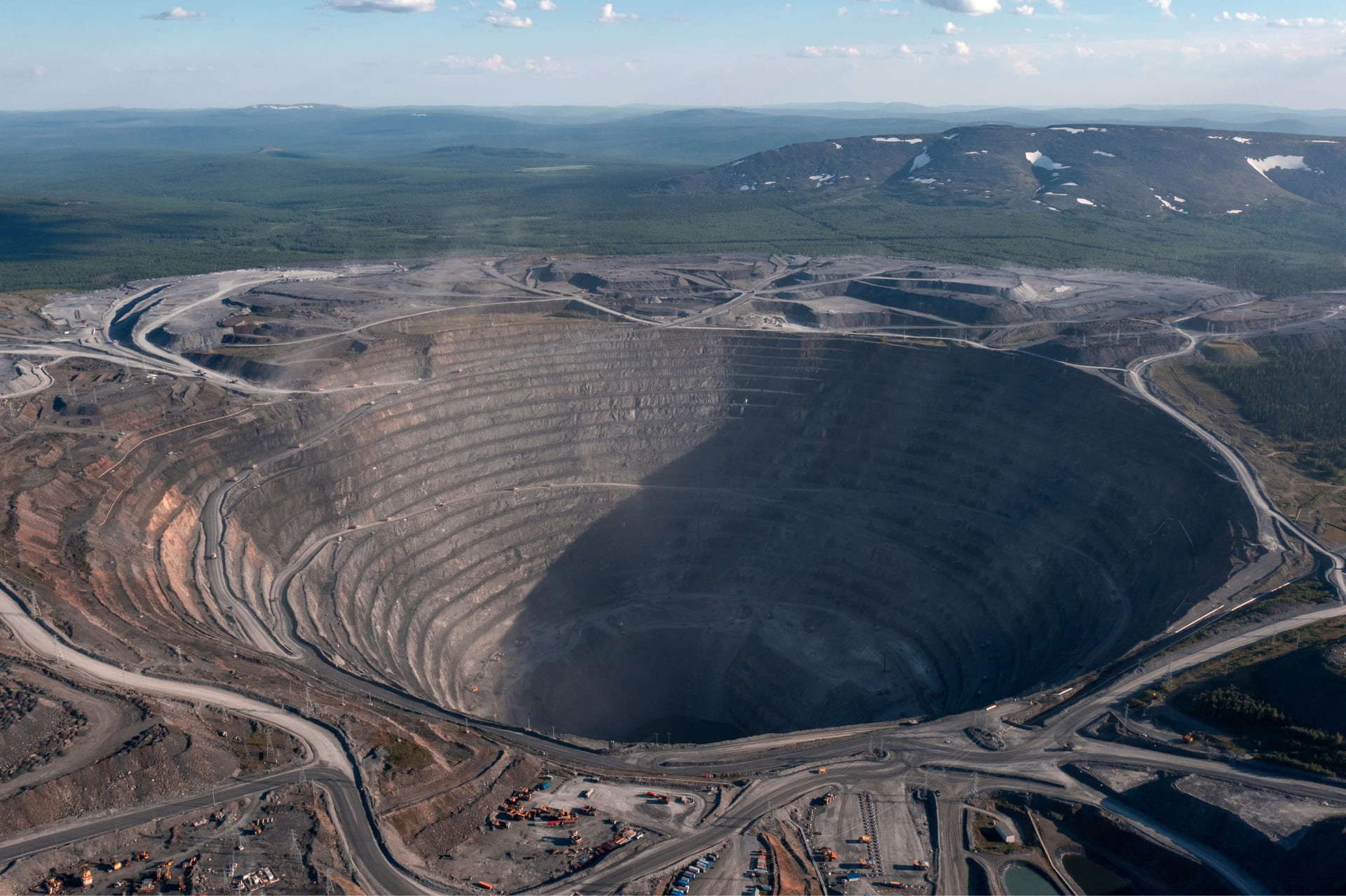 Olimpiada gold mine, Eastern Siberia