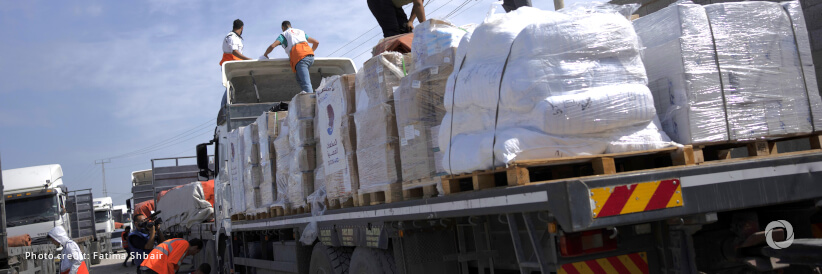 66 tonnes of Irish Aid departs for Gaza