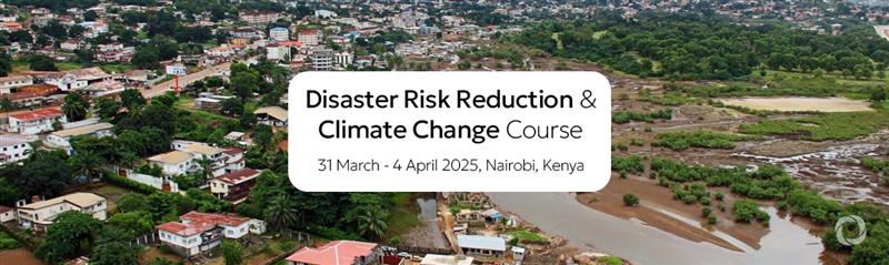 Disaster Risk Reduction and Climate Change Course