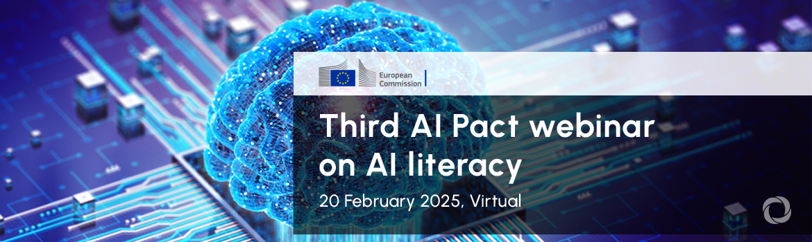 Third AI Pact webinar on AI literacy