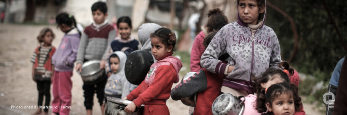 Palestinians in the West Bank 